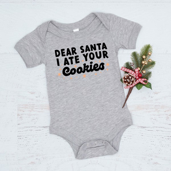 I Ate Your Cookies Baby Onesie