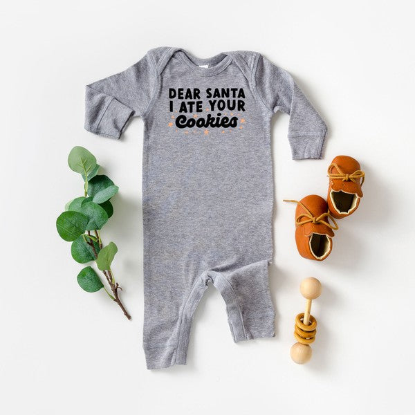 I Ate Your Cookies Baby Romper