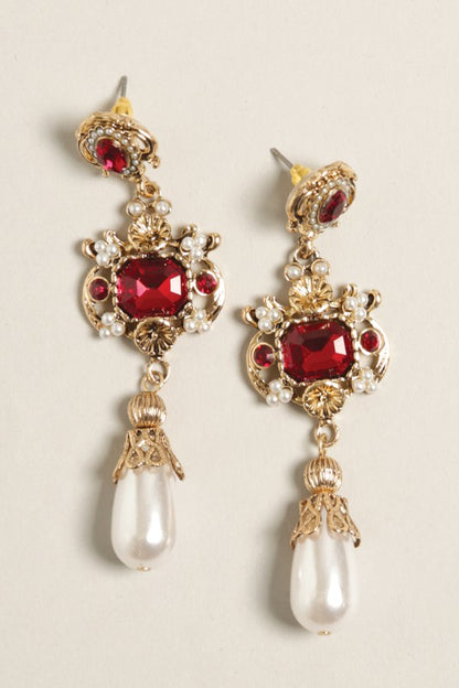 Renaissance Statement Post Earrings