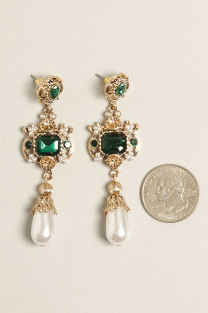 Renaissance Statement Post Earrings