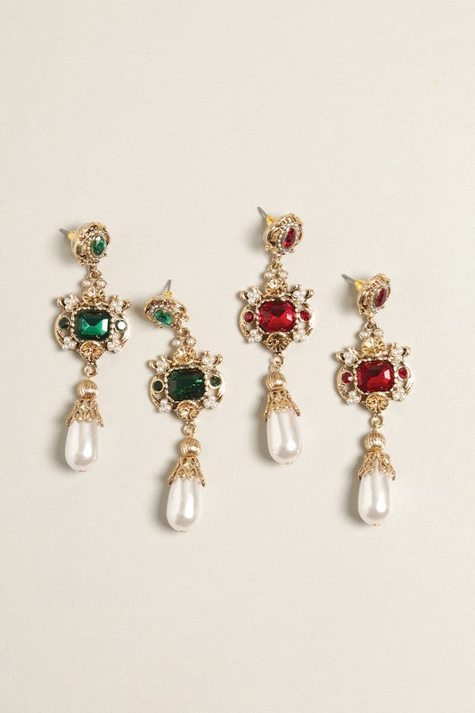 Renaissance Statement Post Earrings