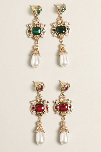 Renaissance Statement Post Earrings