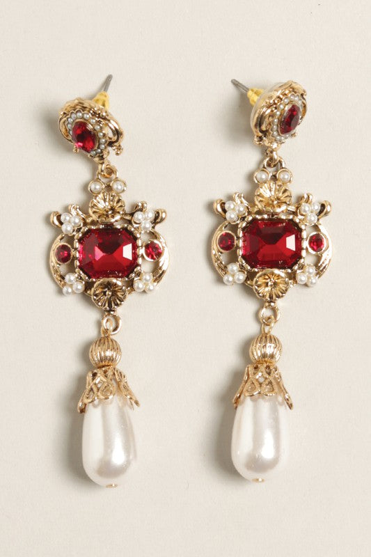 Renaissance Statement Post Earrings