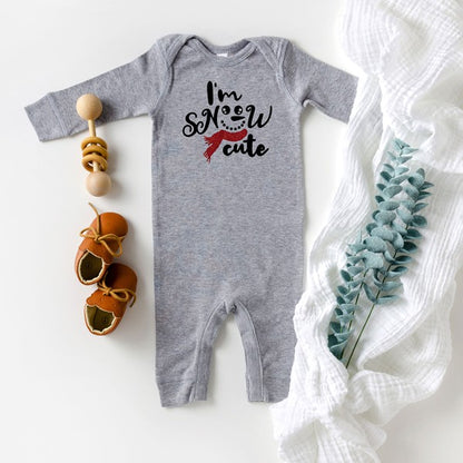 I'm Snow Cute Glitter Baby Romper