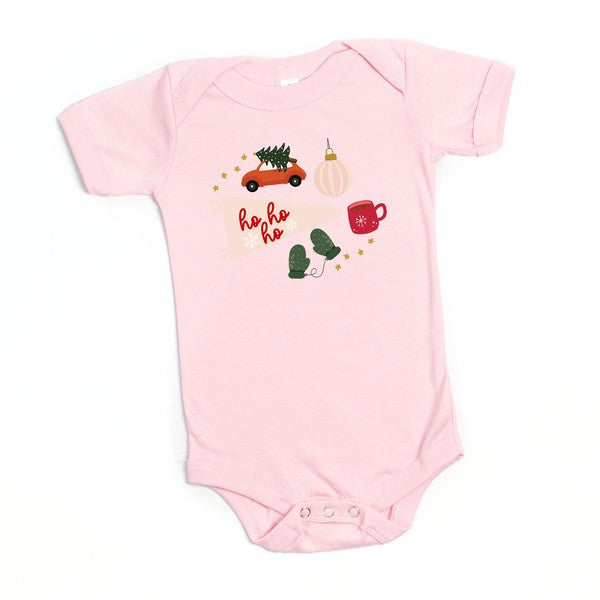 All About Christmas Baby Onesie