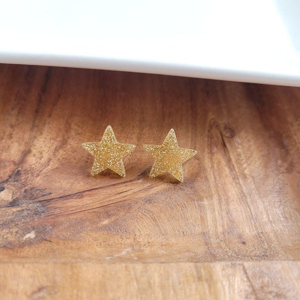 Christmas Star Studs