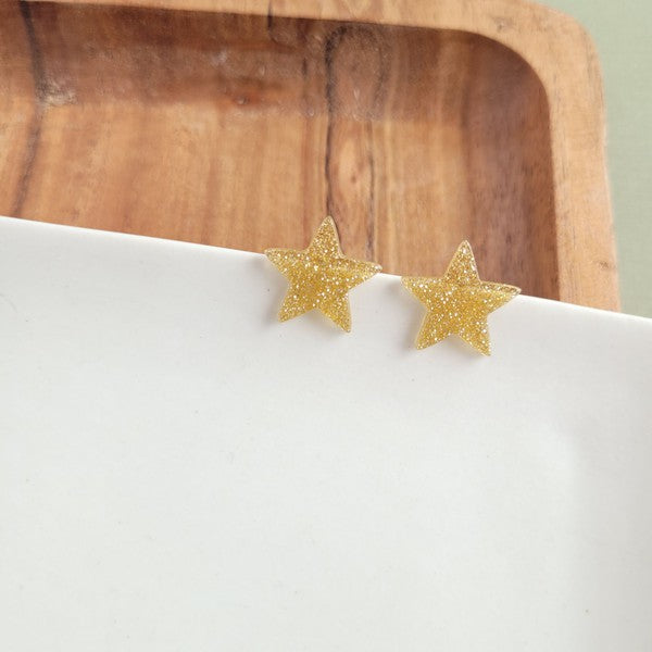 Christmas Star Studs