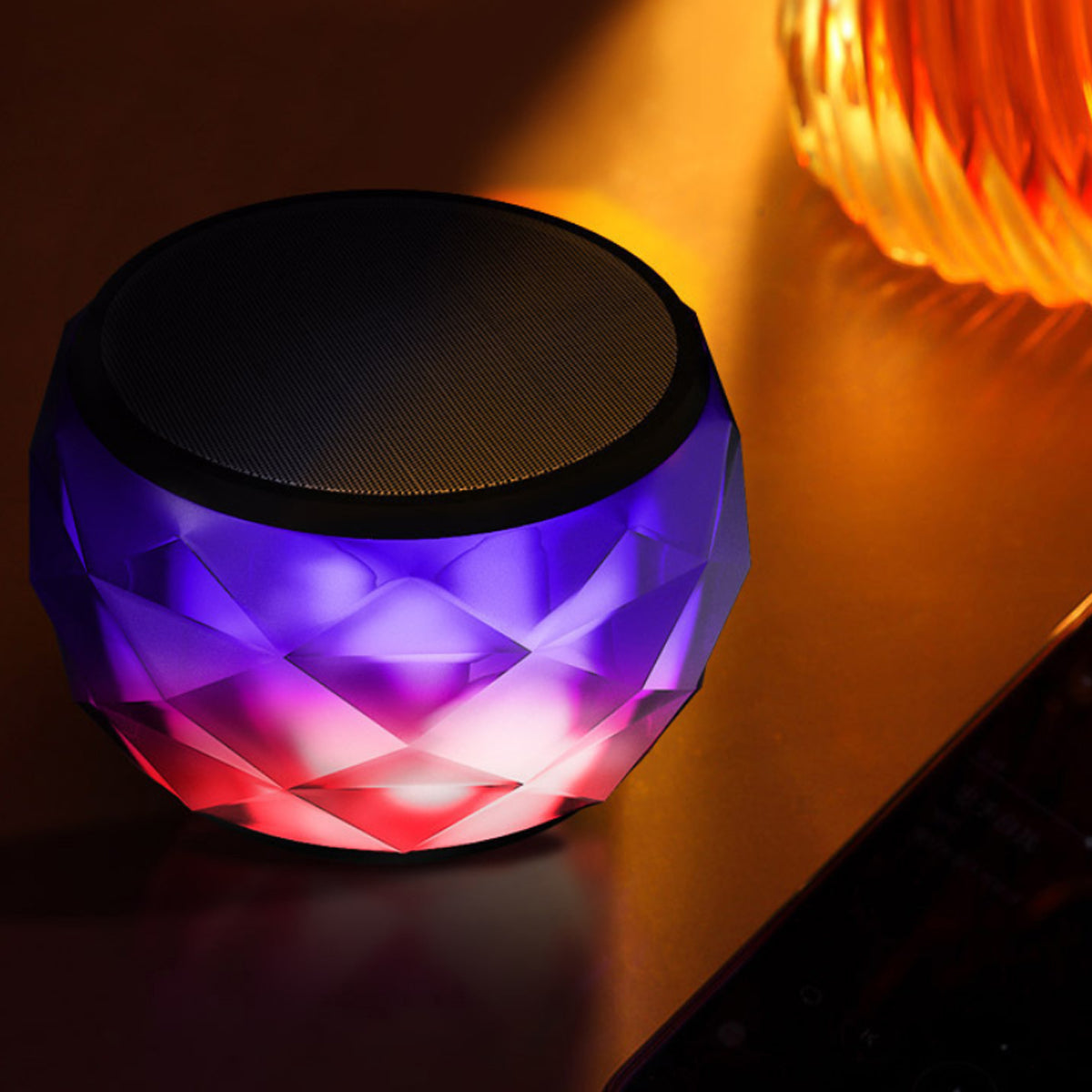 Candylight LED Stereo Bluetooth Mini Speaker And MP4 Player by VistaShops