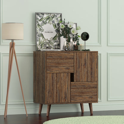 Sideboard, with four storage spaces, restaurant sideboard, entrance channel basement, bedroom and living room，espresso