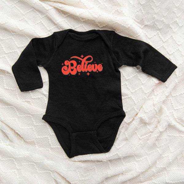 Magical Believe Long Sleeve Onesie