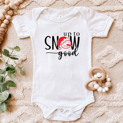 Up To Snow Good Baby Onesie