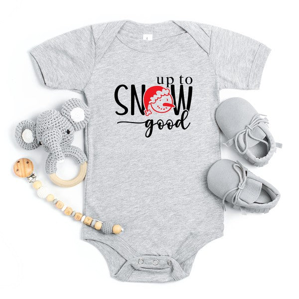 Up To Snow Good Baby Onesie