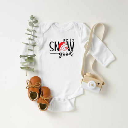 Up To Snow Good Long Sleeve Onesie