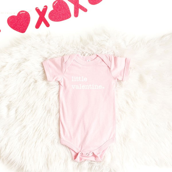 Little Valentine Baby Onesie