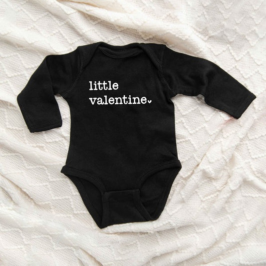 Little Valentine Long Sleeve Onesie