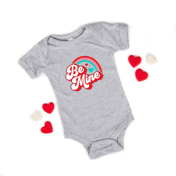 Be Mine Rainbow Baby Onesie