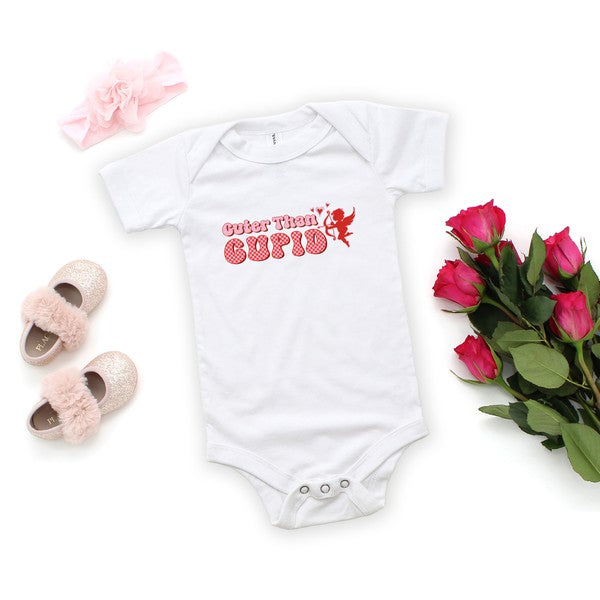 Cuter Than Cupid Baby Onesie