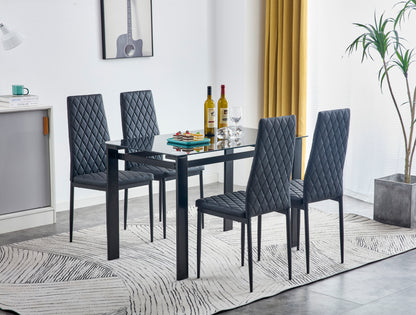 Dining chair set for 4