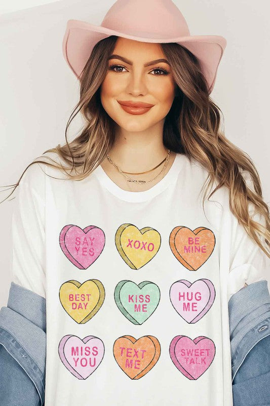 TODDLER SIZE VALENTINE CANDY GRAPHIC TEE / T-SHIRT