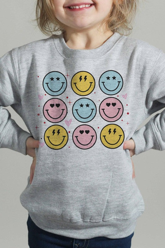 SMILEY GALLERY GRAPHIC SWEATSHIRT TODDLER