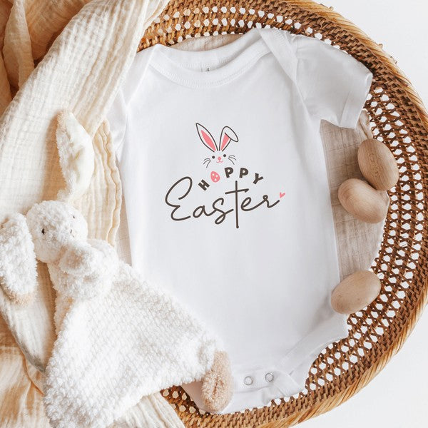 Hoppy Easter Bunny Egg Baby Onesie