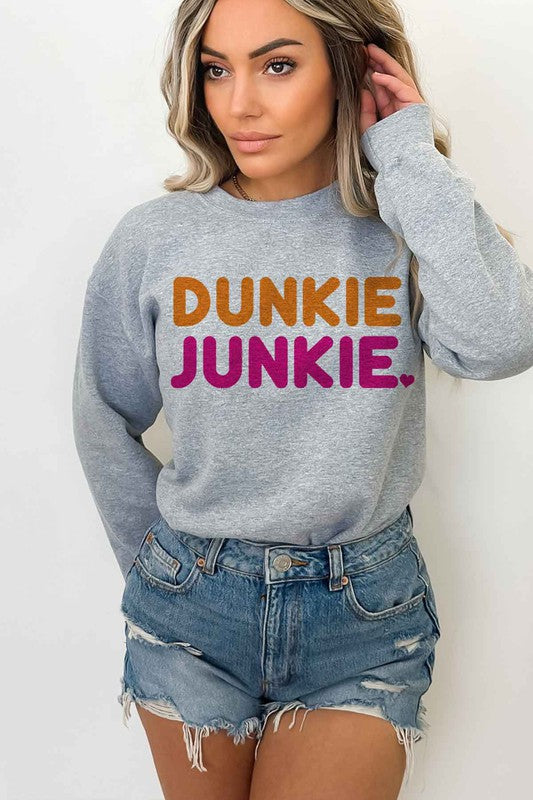 TODDLER SIZE DUNKIE JUNKIE GRAPHIC SWEATSHIRT