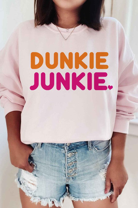 TODDLER SIZE DUNKIE JUNKIE GRAPHIC SWEATSHIRT