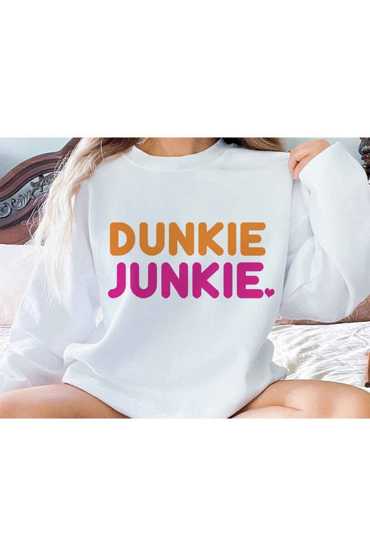 TODDLER SIZE DUNKIE JUNKIE GRAPHIC SWEATSHIRT