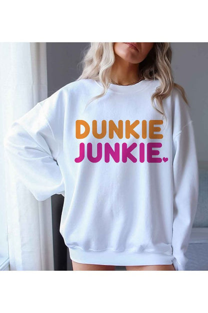 TODDLER SIZE DUNKIE JUNKIE GRAPHIC SWEATSHIRT