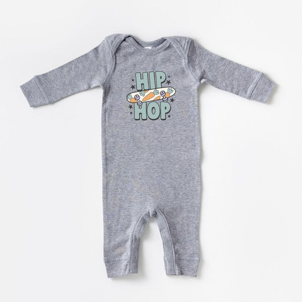 Rolling With My Peeps Script Baby Romper