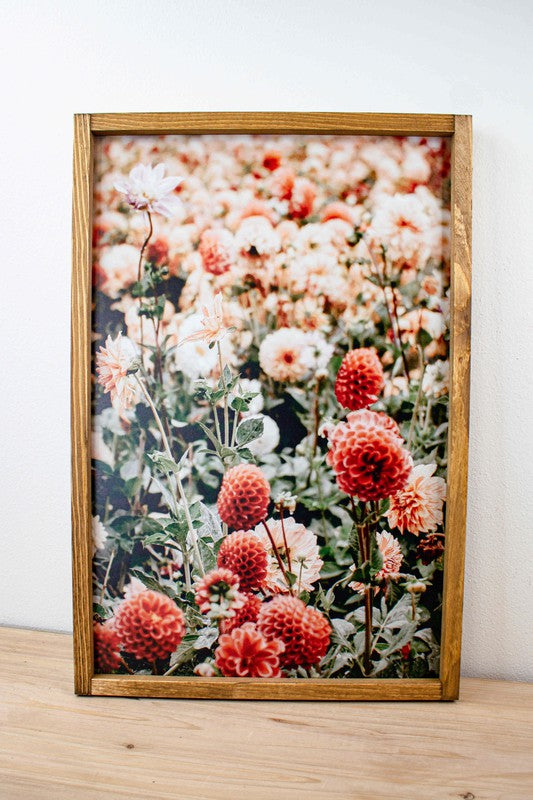 Floral Field Sign