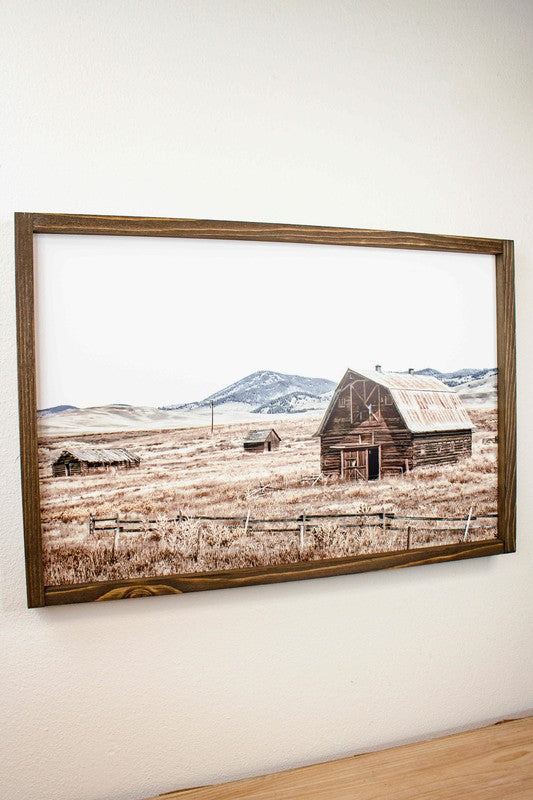 Barn Landscape Sign