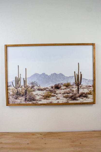 Desert Scene Sign