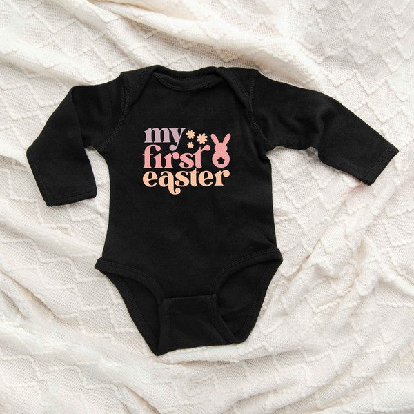 My First Easter Long Sleeve Onesie