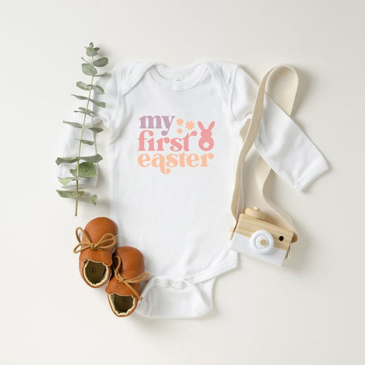 My First Easter Long Sleeve Onesie