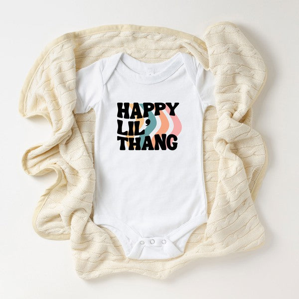 Happy Lil' Thang Baby Onesie