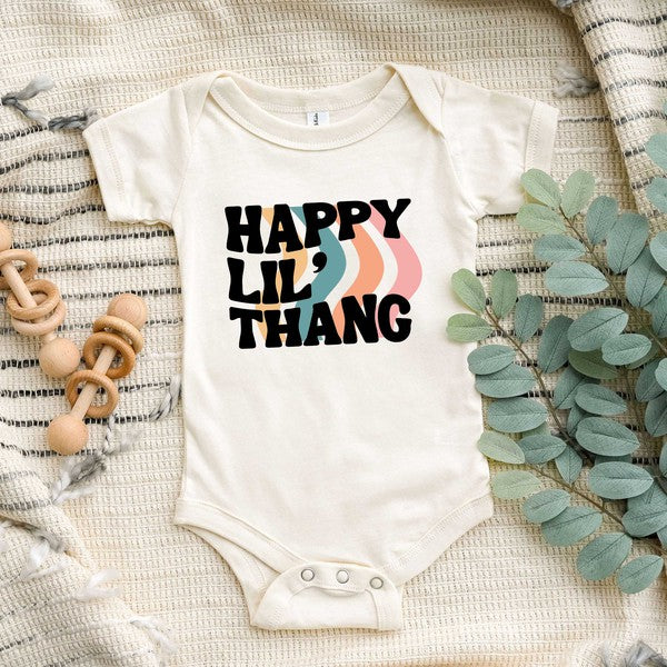 Happy Lil' Thang Baby Onesie