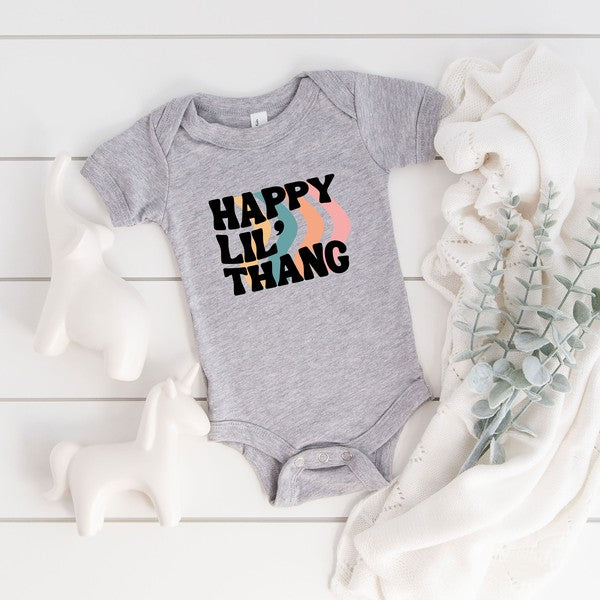 Happy Lil' Thang Baby Onesie