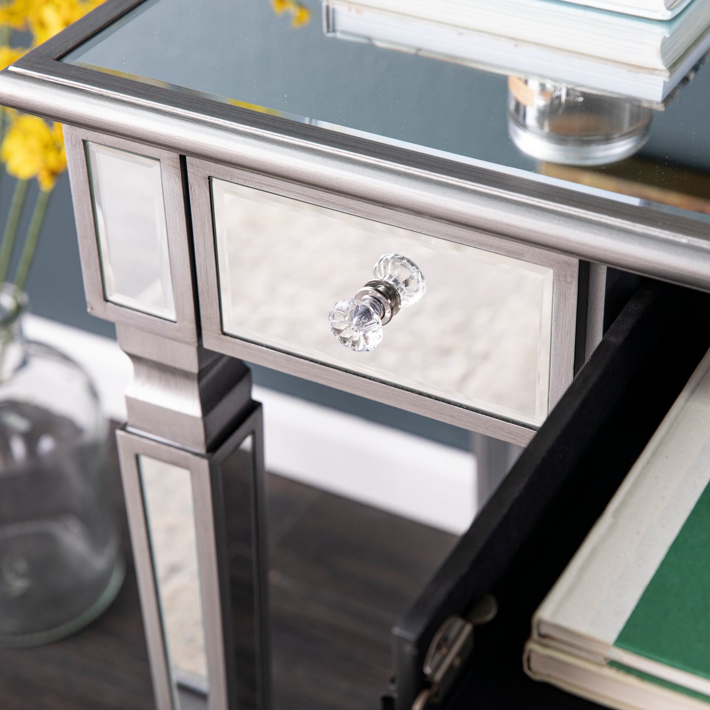 Wedlyn Mirrored Writing Desk