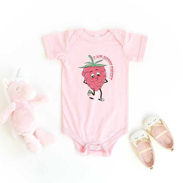 I Am Berry Sweet Baby Onesie