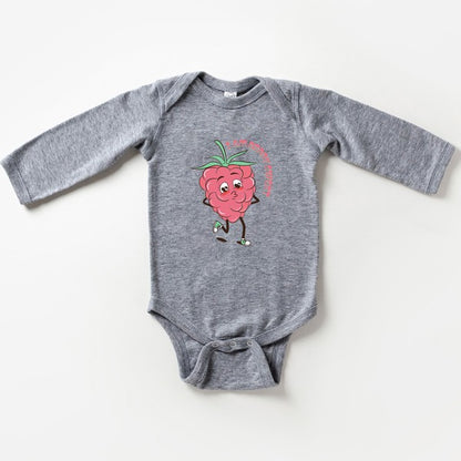 I Am Berry Sweet Long Sleeve Onesie