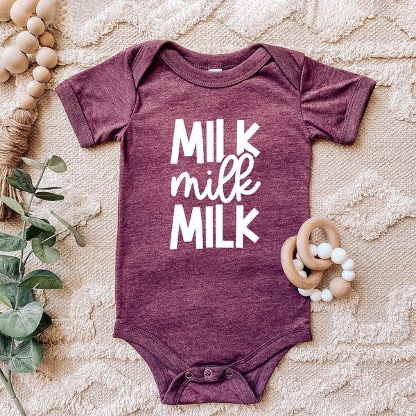 Milk Milk Milk Baby Onesie