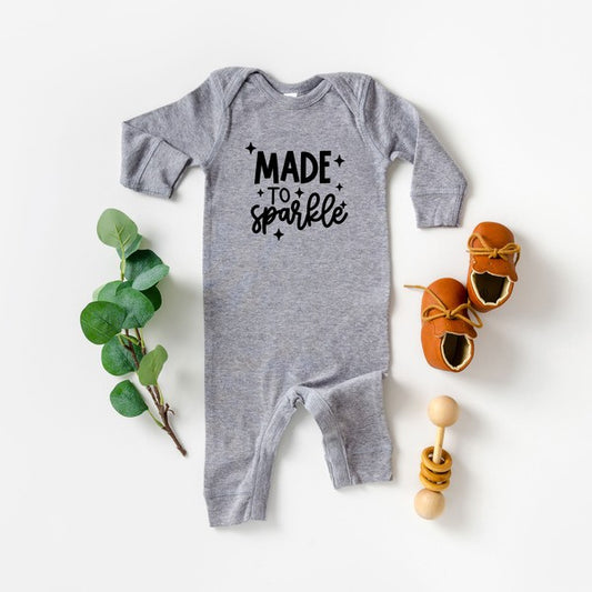 Made To Sparkle Baby Romper