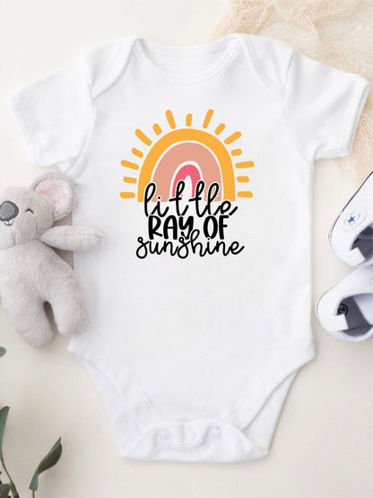 Blue - Girl Little Ray Of Sunshine Baby Onesie