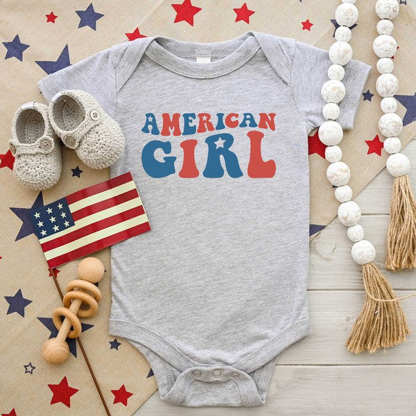 American Girl Stars Baby Onesie