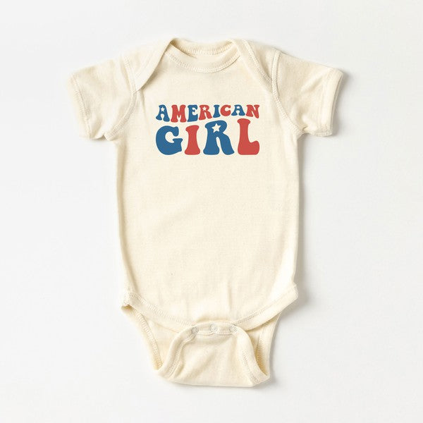 American Girl Stars Baby Onesie