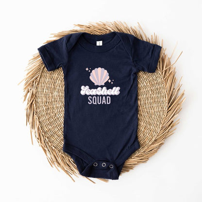 Seashell Squad Baby Onesie