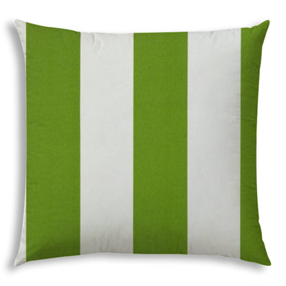 CABANA LARGE Green Indoor/Outdoor Pillow - Sewn Closure