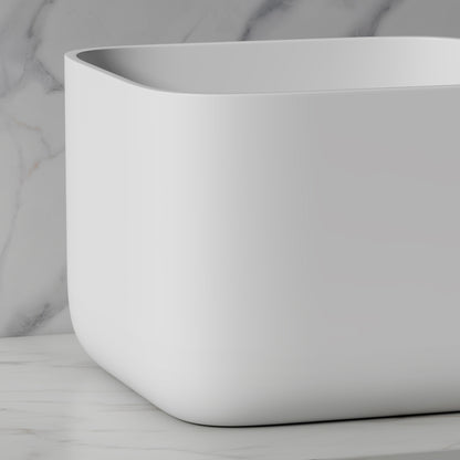 11.2inch depth Solid surface basin