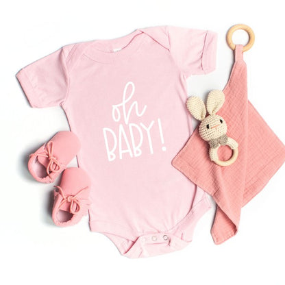 Oh Baby Script Baby Onesie